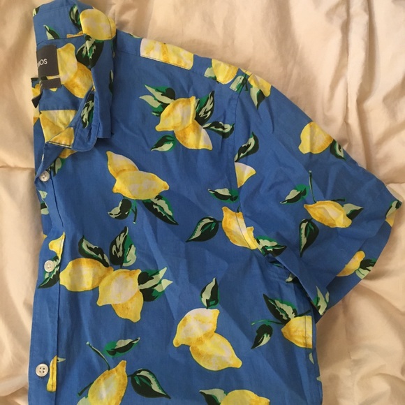 Bonobos Lemon Buttonup Shortsleeve - Picture 2 of 3